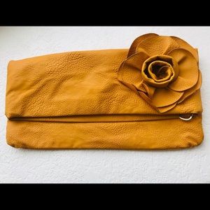 Steve Madden Leather Clutch